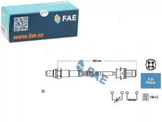 FAE77251,RS6 Лямбда-зонд Mercedes SL r230 Арт AL12615781015, вид 1