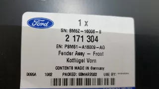 BM51-A16C199-AC Крыло переднее левое Ford Focus 3 Арт AL12624683093, вид 6