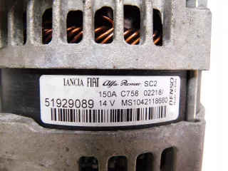 51929089 Генератор Fiat 500X Арт AL12641343726_7, вид 4