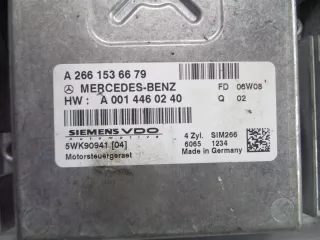 A2661536679 Блок управления двигателем Mercedes A W169 Арт AL12645495663, вид 3