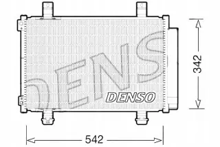 DENDCN47005,RS8 Радиатор кондиционера  Opel Agila 1 Арт AL12645720176, вид 2
