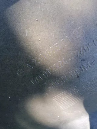  Бампер задний Mercedes SL r230 Арт AL12648440522, вид 4