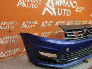 6RU807221AGRU, 6RU807221A бампер фольксваген, фольцваген поло Volkswagen Polo 5 Арт 229907PM, вид 2