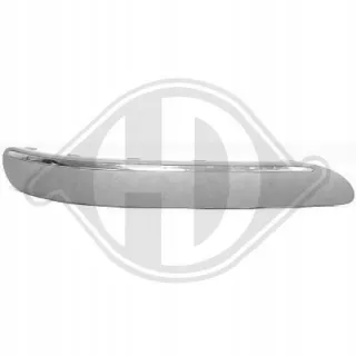1680162 Накладка (юбка) переднего бампера Mercedes A W168 Арт AL12709034637, вид 1