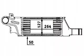 8ML,376,723-201 Интеркулер Opel Corsa C Арт AL12715362839_2, вид 2