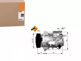 NRF32487G(HQ) Компрессор кондиционера Opel Astra J Арт AL12733013887_3, вид 1