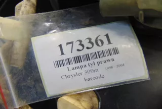  Фонарь задний правый Chrysler 300M Арт AL15473997338, вид 6