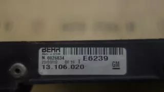 13106020 Радиатор кондиционера  Opel Corsa D Арт AL15501931047, вид 4