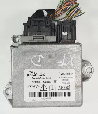 8X23-14D374-AE Блок AirBag Jaguar XF 250 Арт AL15506040488, вид 1