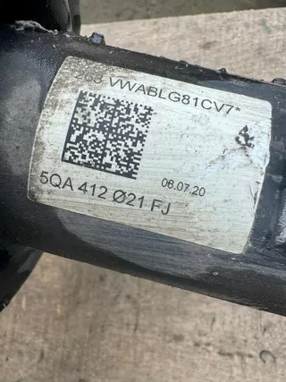 5Q0407258A,5QA412021FJ,5QA413031AB Амортизатор передний правый Volkswagen Touran 3 Арт AL15507501962, вид 6