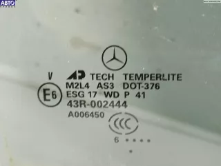 002444 Стекло двери задней правой Mercedes ML W164 Арт 54987099, вид 2