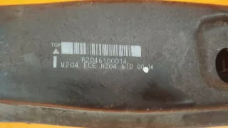 a2046100014  Усилитель бампера заднего Mercedes C W204 Арт 01018355, вид 4