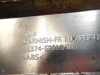 86374S2010 Hyundai-Kia Накладка переднего бампера Hyundai Santa FE 4 (TM) restailing Арт E100366152, вид 12