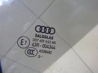 4M0845114 VAG Стекло двери передней правой (форточка) Audi Q7 4M restailing Арт E100430350, вид 4