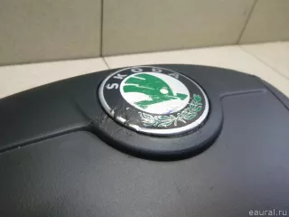 5J0880201J3X1 VAG Подушка безопасности в рулевое колесо Skoda Fabia 2 restailing Арт E100437787, вид 2