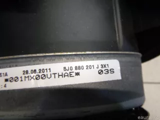5J0880201J3X1 VAG Подушка безопасности в рулевое колесо Skoda Fabia 2 restailing Арт E100437787, вид 8