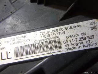 63117338701 BMW Фара левая BMW 3 F30/F31/GT F34 Арт E100455354, вид 12
