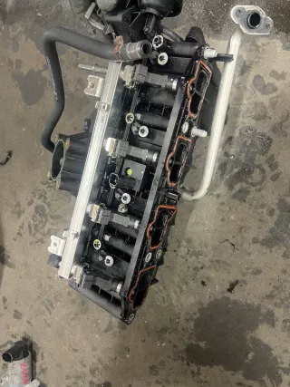  Коллектор впускной Opel Corsa C Арт AL12832129272, вид 2