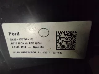 GN15-13D154-HE Фара передняя (комплект) Ford EcoSport Арт AL12832596359, вид 13