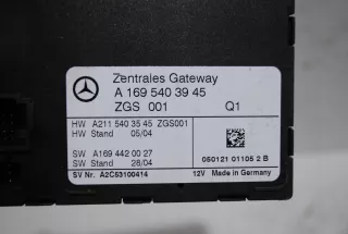 A1695403945 Блок комфорта Mercedes B W245 Арт AL12940174042, вид 2