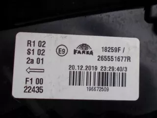  Фонарь задний левый Renault Twingo 3 Арт AL13000125508_3, вид 3