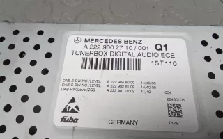 a2229002710 Блок радио Mercedes E W212 Арт 8OK19SQ01, вид 4