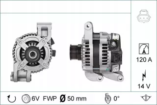 DENDAN1016,RS1 Генератор Volvo S40 2 Арт AL13032327780, вид 11