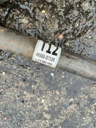 49500-D7100 Полуось передняя левая (приводной вал, шрус) Hyundai Tucson 4 Арт AL15349630145, вид 5