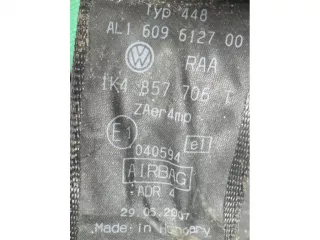 1k4857706t Ремень безопасности передний правый Volkswagen Golf 5 Арт 55202, вид 2
