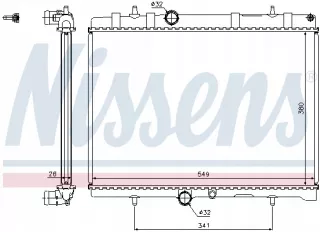 63606A Радиатор основной Citroen C4 Grand Picasso 2 Арт AL13052788458_3, вид 8
