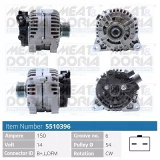 5510396 Генератор Citroen C4 Grand Picasso 1 Арт AL13054899228_2, вид 2