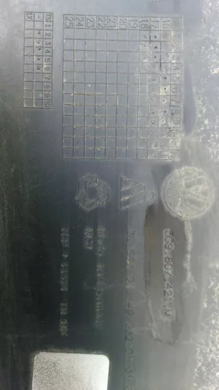 5G9807421M Бампер задний Volkswagen Golf 5 Арт AL13089547766, вид 13
