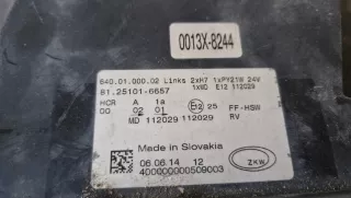 81251016671 Фара передняя левая MAN TGX Арт AL13120235780, вид 4
