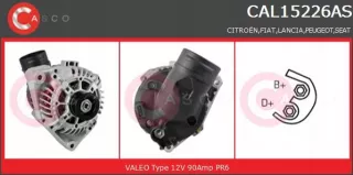 CAL15226AS Генератор Fiat Ulysse 2 Арт AL13124990398_2, вид 1