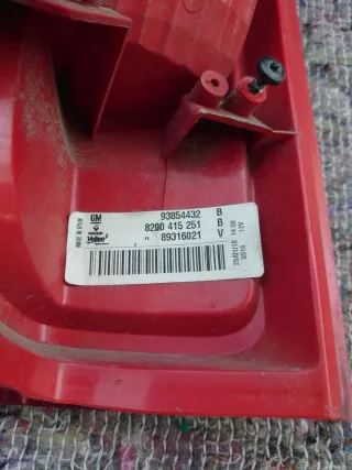 93854432 Фонарь задний правый Opel Vivaro A Арт AL13151961168, вид 5