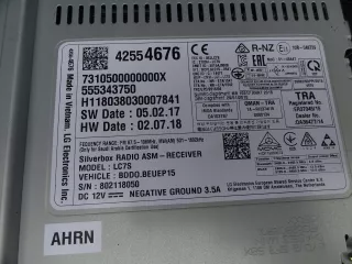 42578321 Магнитола (аудио система) Opel Astra K Арт AL13190974799, вид 4