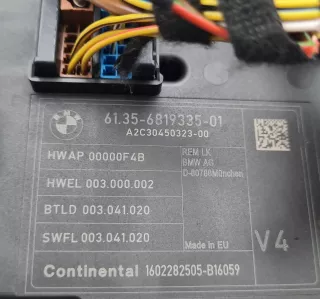 6819335,61356819335,V4 Блок комфорта BMW 2 F22/F23 Арт AL13192444562_3, вид 2