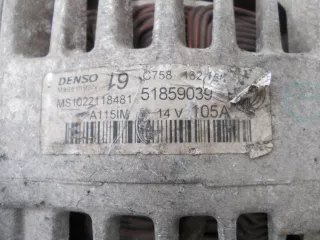 51859039 Генератор Fiat Grande Punto Арт AL15330335830_2, вид 5