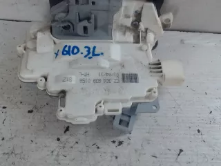3C4839015A привод замка боковой двери зад лев Volkswagen Passat B7 Арт 22021182/1, вид 1