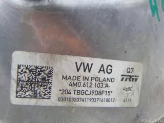 4M0612107A VAG Вакуумный усилитель тормозов Audi Q7 4M restailing Арт E48453436, вид 2