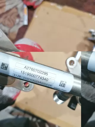 A2760702195,A2760702295,A27807000687 Топливная рампа  Mercedes E W212 Арт AL13248891456_2, вид 3