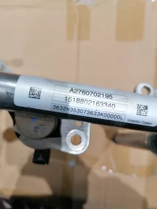 A2760702195,A2760702295,A27807000687 Топливная рампа  Mercedes E W212 Арт AL13248891456_2, вид 4