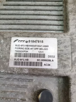  Блок управления двигателем Fiat Qubo Арт AL13251712340, вид 4