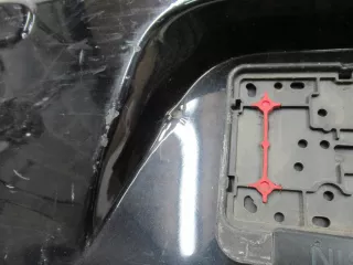 850221HB0H Бампер задний Nissan Micra K13 Арт AL13266316726, вид 4
