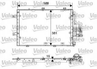 817843 Радиатор кондиционера  Opel Combo C Арт AL13313297153, вид 2
