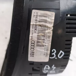 8E0920930KX,PRĘDKOŚCIOMIERZ Щиток приборов (приборная панель) Audi A4 B6 Арт AL13360589295, вид 10
