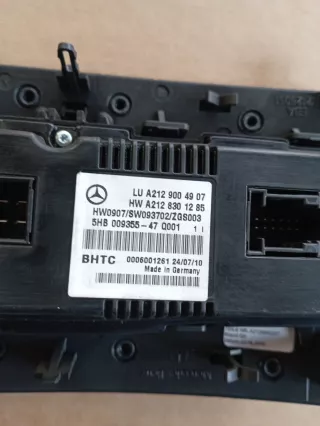 A2129004907 Блок управления печки/климат-контроля Mercedes E W212 Арт AL15298286441, вид 3