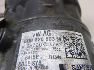 5Q0820803M VAG Компрессор кондиционера Skoda Rapid Арт E48478117, вид 7