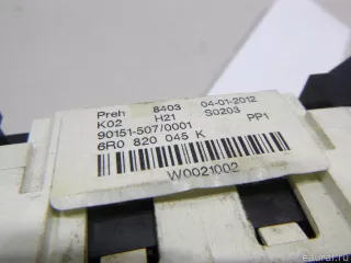 6R0820045K VAG Блок управления отопителем Volkswagen Polo 6 Арт E48489117, вид 4
