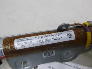7L6880742F VAG Подушка безопасности боковая (шторка) Volkswagen Touareg 1 Арт E48492620, вид 3